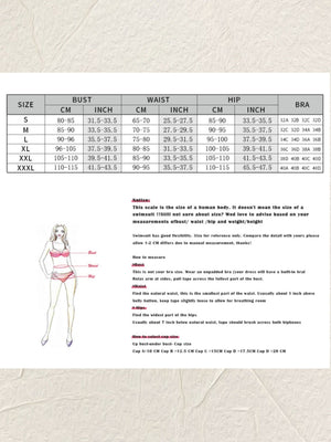 Women’s Lace-Up Bikini - Solid Color Swimsuit My Store 
