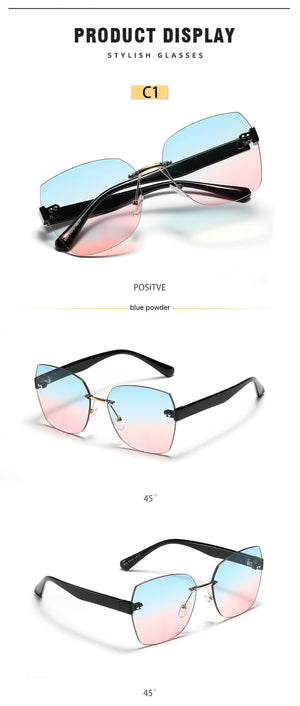 Unisex Diamond Cut Sunglasses - High-End Style My Store 