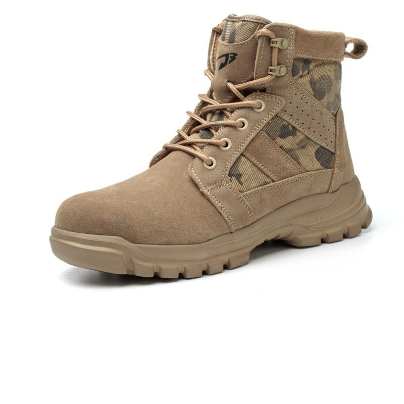 Khaki boot with camouflage pattern on a white background, labeled '151 Khaki'.