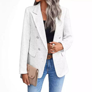 Elegant Tweed Blazer My Store 