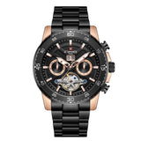 Naviforce Automatic Mechanical Watch - Hollow Design for Men My Store  160.90