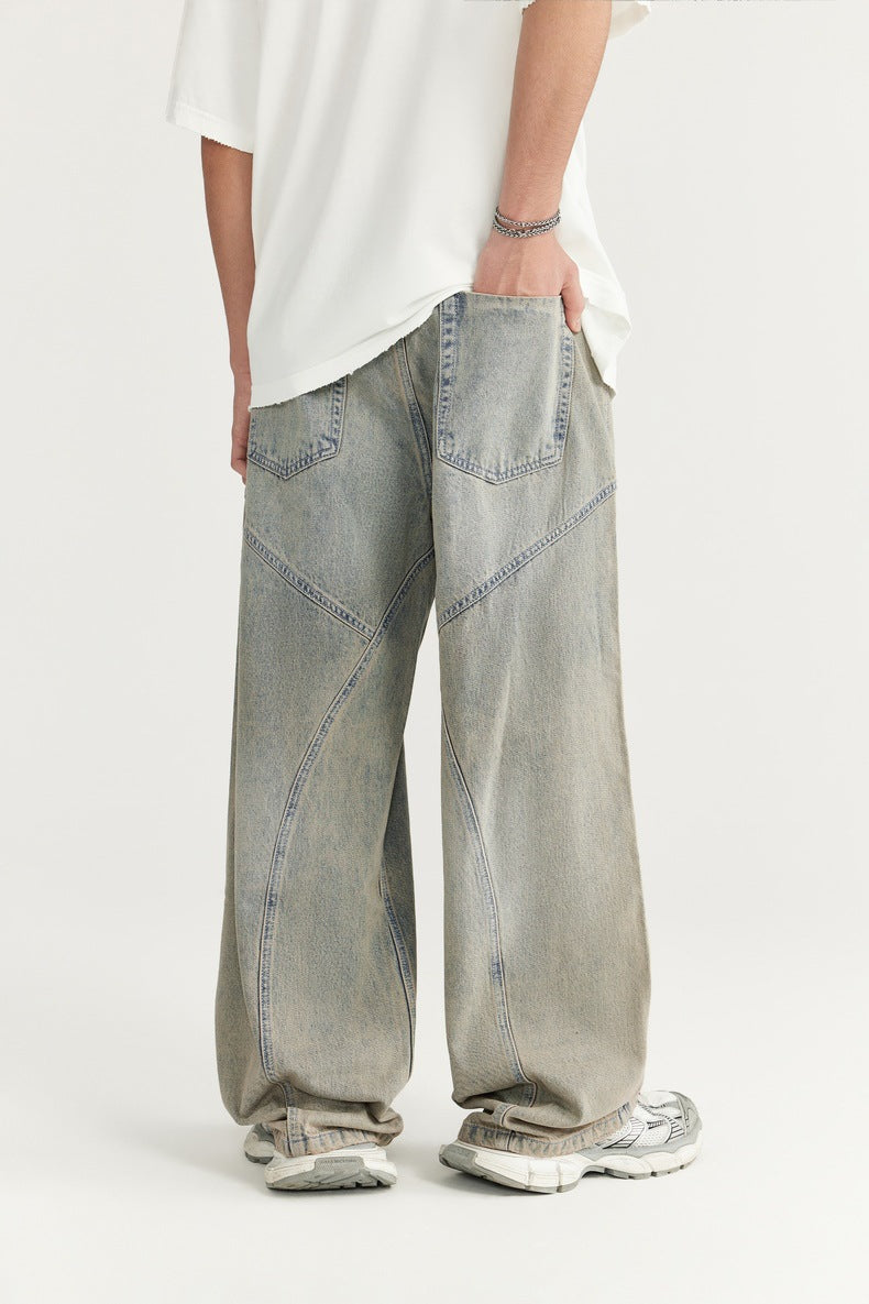 Fashion Street Loose Casual Pants for Men - Straight Fit My Store 