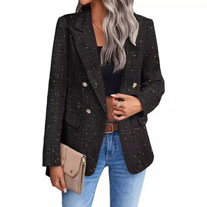 Elegant Tweed Blazer My Store 