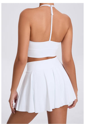 Women’s Tennis Suit - Breathable Bra Skirt Set My Store 