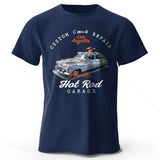 Unisex Car Club T-Shirt - Patch Print Casual My Store  22.24