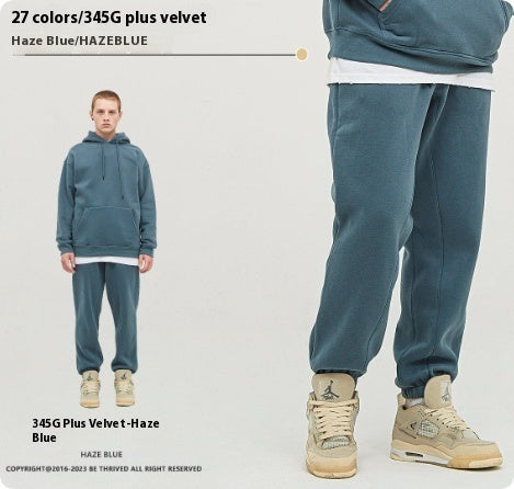 Men’s Velvet Sweatpants - Ankle Banded Pants My Store  52.14