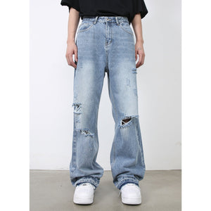 Men’s Ripped Jeans - Retro High Street Blue My Store 