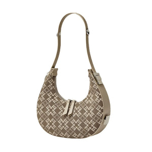 Woolen Crescent Canvas Bag My Store 