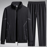 Men's Fleece Lined Two Piece Sports Set - Thickened Cotton for Daily Comfort - MRC STORE