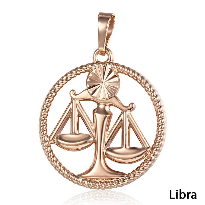 Twelve Zodiac Alloy Pendants My Store  9.49