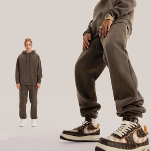 Men’s Velvet Sweatpants - Ankle Banded Pants My Store 