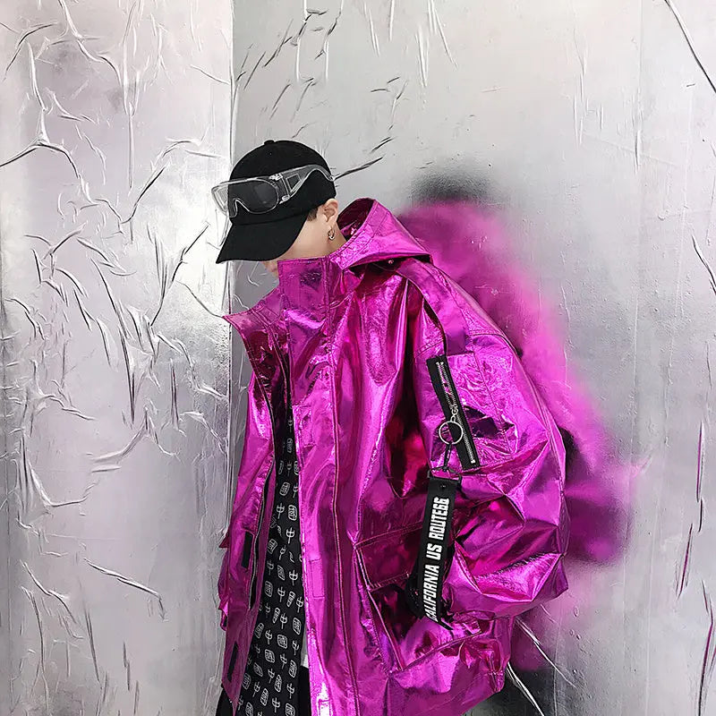 Shiny Loose Jacket My Store  55.28