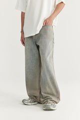 Fashion Street Loose Casual Pants for Men - Straight Fit My Store  36.55