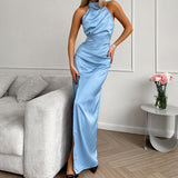 Women’s Sleeveless Dress - Split High Waist My Store  23.17