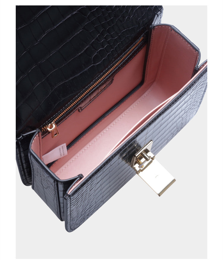 Women’s Crocodile Pattern Tofu Bag My Store 