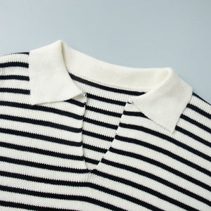 Women’s Striped Long Sleeve Sweater My Store 