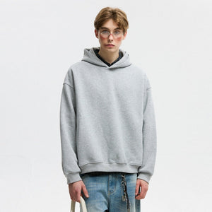 Unisex Short Wide Fleece Hooded Sweatshirt MRC STORE  80.00