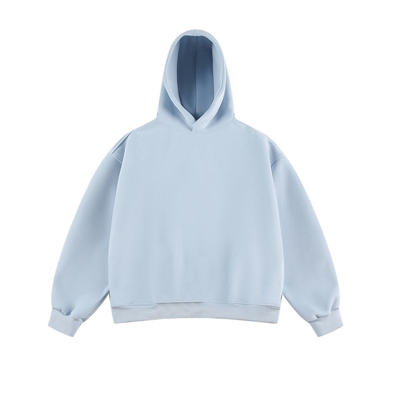 Unisex Short Wide Fleece Hooded Sweatshirt MRC STORE  80.00