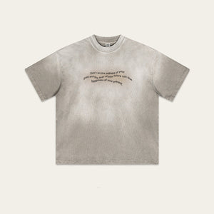 Men’s Retro T-Shirt - Washed Oversized Loose My Store  26.01