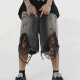 High Street Denim Capris - MRC STORE