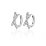 Elegant Minimalist Love Design Zircon Earrings My Store  12.65