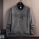 Suede Round Neck Sweater - MRC STORE