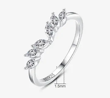 Simple S925 Sterling Silver Ring My Store 