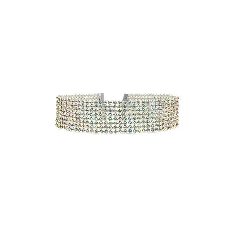 Elegant Rhinestone Choker Necklace My Store  9.54