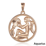 Twelve Zodiac Alloy Pendants My Store  9.49