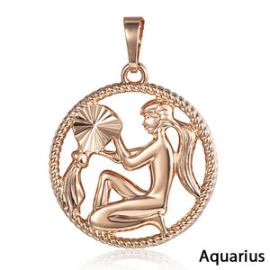 Twelve Zodiac Alloy Pendants My Store  9.49