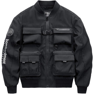 Spring Pilot Jacket – Men's Korean-Style Polyester Jacket - MRC STORE