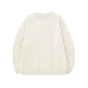 Fleece-lined Loose Casual Sweater - MRC STORE