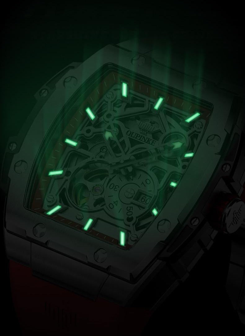 OUPINKE 3213 Luxury Hollow-Out Automatic Mechanical Watch MRC STORE 