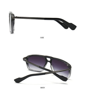 Unisex Retro Sunglasses - Double Square Style My Store 