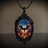 Vintage Gothic Halloween Pendant Necklace - Unisex Electroplated Alloy Design My Store  11.03