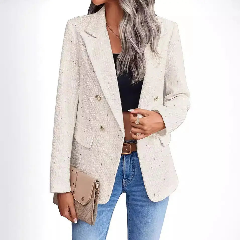 Elegant Tweed Blazer My Store 