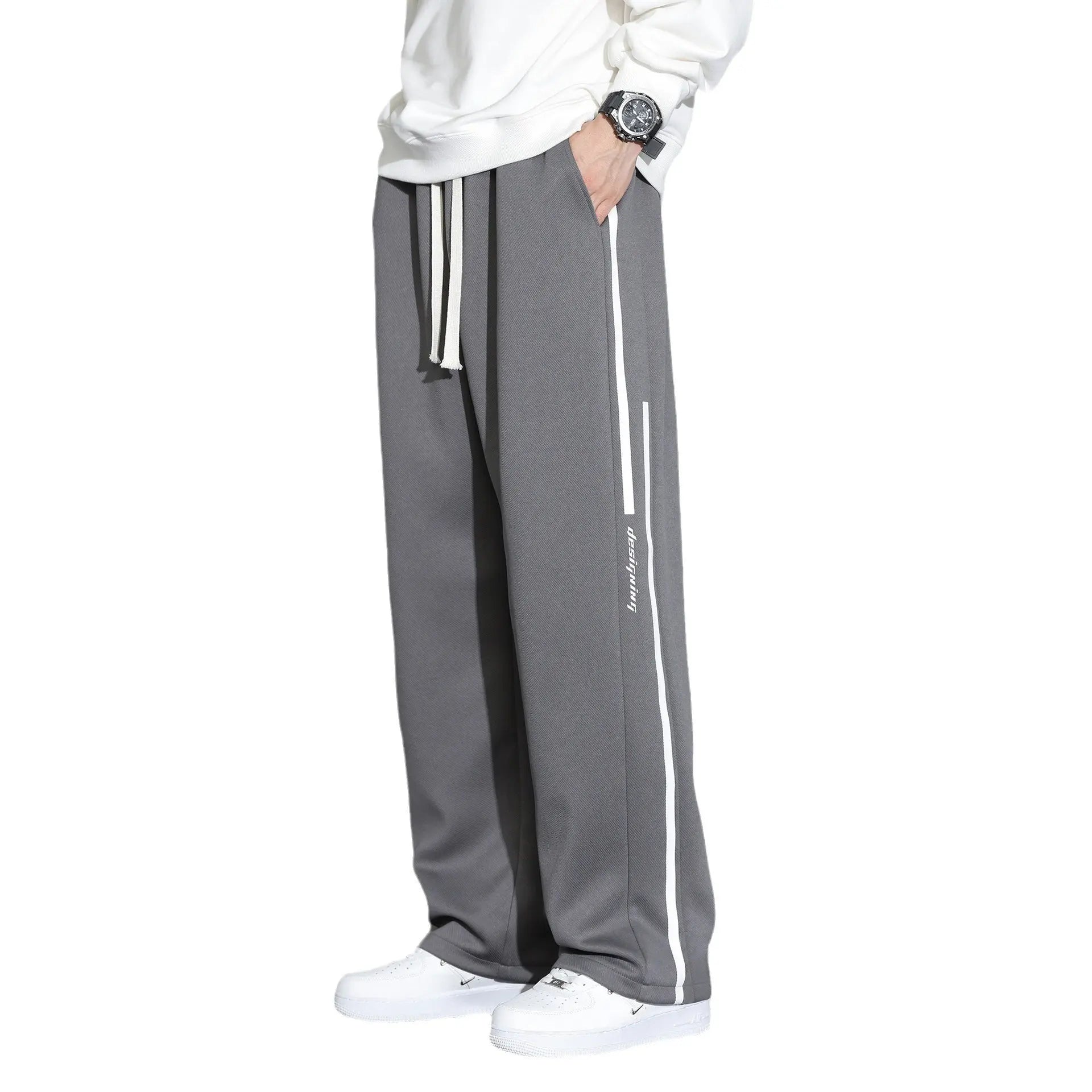 Sweatpants Straight Casual Trousers My Store 