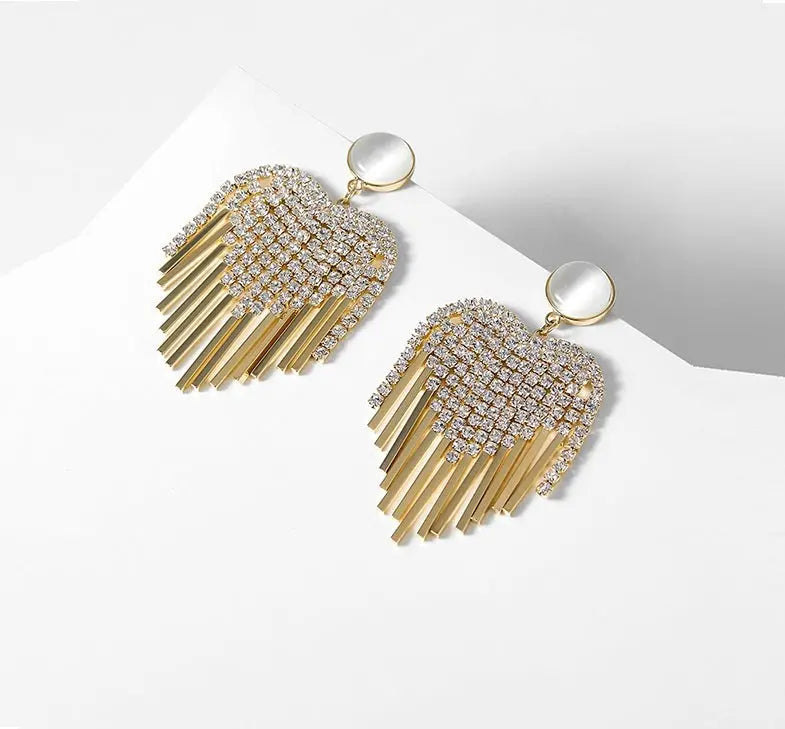 Trendy Love Tassel Earrings My Store  76.46