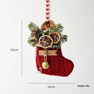 Knitted Christmas Stockings – Festive Decorations for Your Holiday Scene Layout My Store  23.02