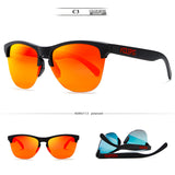 Men’s TR90 Half-Frame Polarized Sunglasses - UV400 Protection