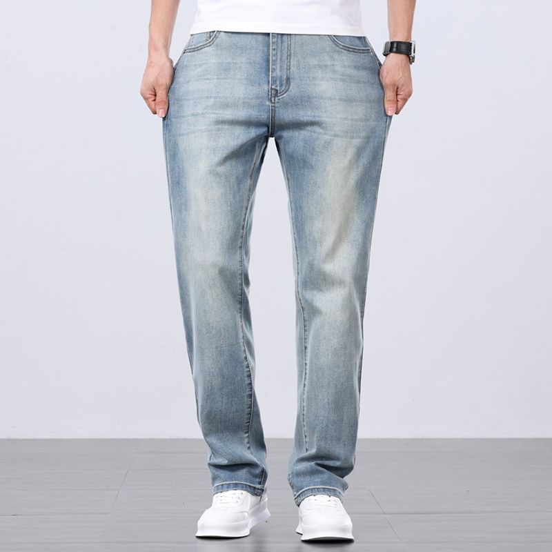 Men's Loose Straight Summer Jeans MRC Store 