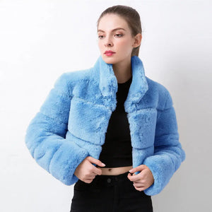 Chic Faux Fur jacket My Store 