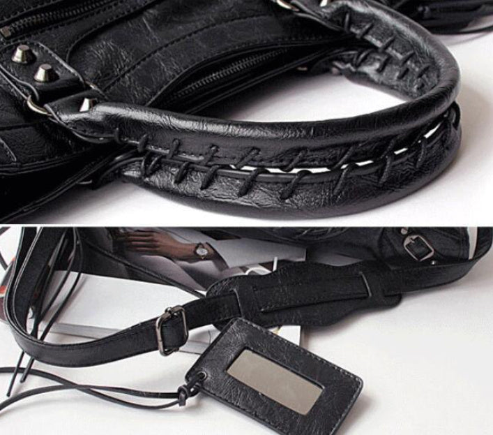 Women’s Tassel Motorcycle Crossbody Bag - PU Leather My Store 