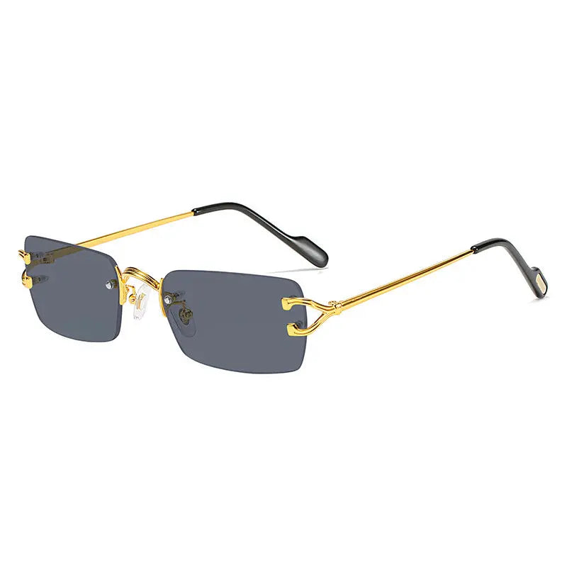 Frameless Personality Square Sunglasses My Store  20.75