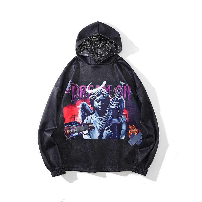 High Street Dark Goethe Religious Hoodie - Dark Fashion - MRC STORE