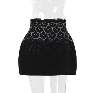 Summer Rhinestone Skirt My Store 