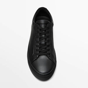 Lace-Up Leather Casual Sneakers MRC STORE  90.00
