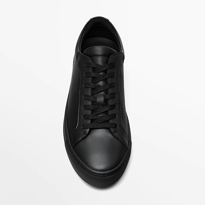 Lace-Up Leather Casual Sneakers MRC STORE  90.00