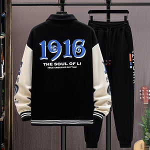 Men's Baseball Jacket and Pants Set – Stylish Teen Clothing - MRC STORE