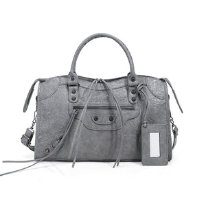 Women’s Tassel Motorcycle Crossbody Bag - PU Leather My Store  90.00